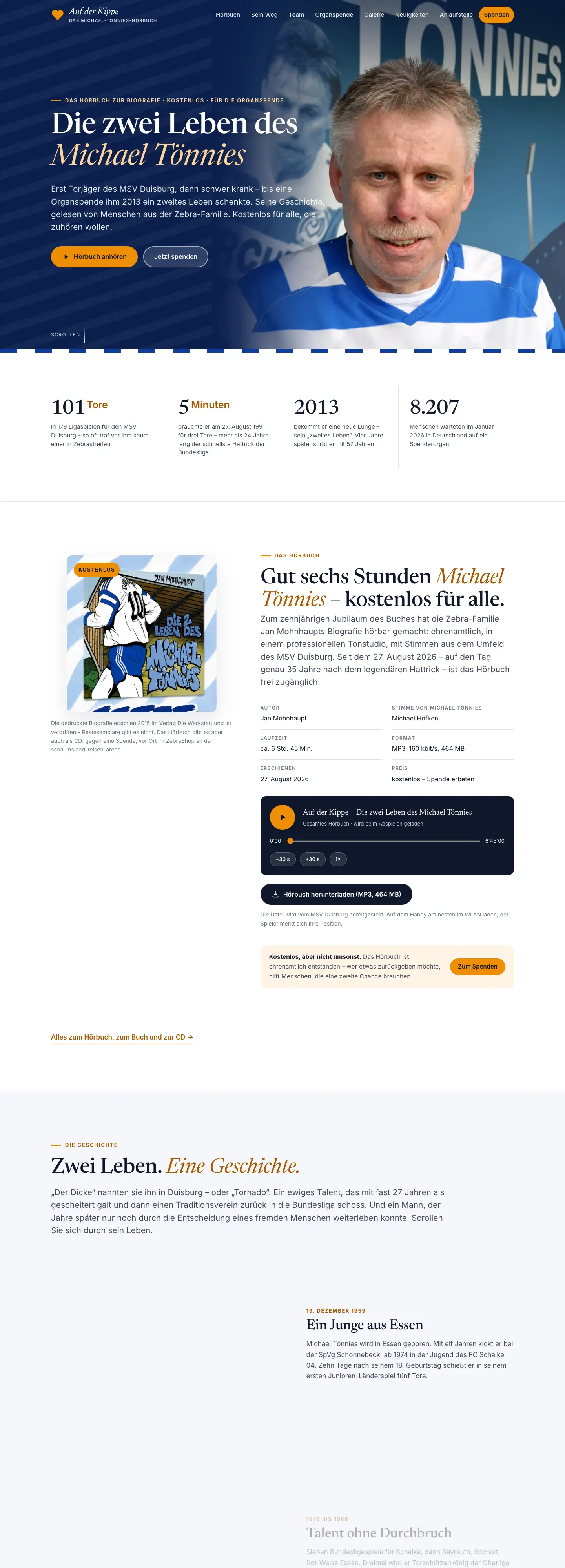 Startseite Auf der Kippe