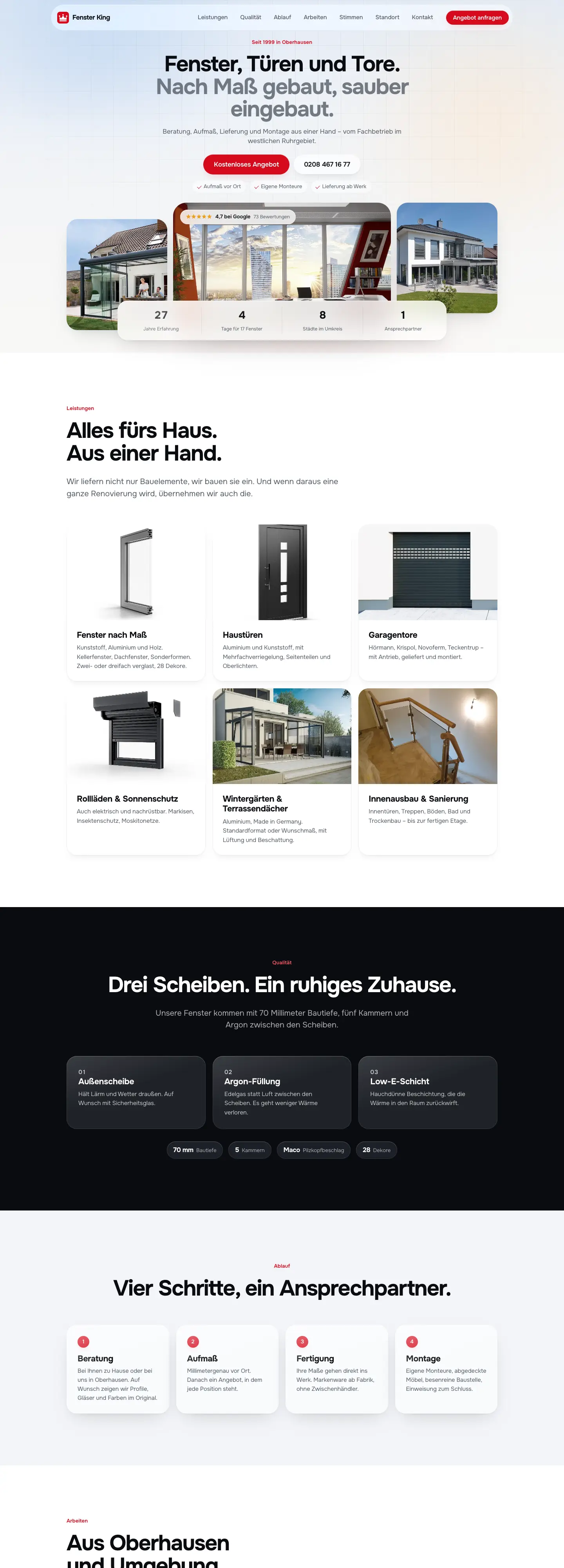 Startseite Fenster King